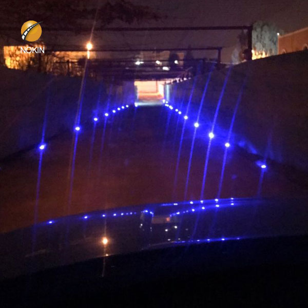 Round Motorway Road Stud Lights With Stem For Driveway-NOKIN Solar Stud 